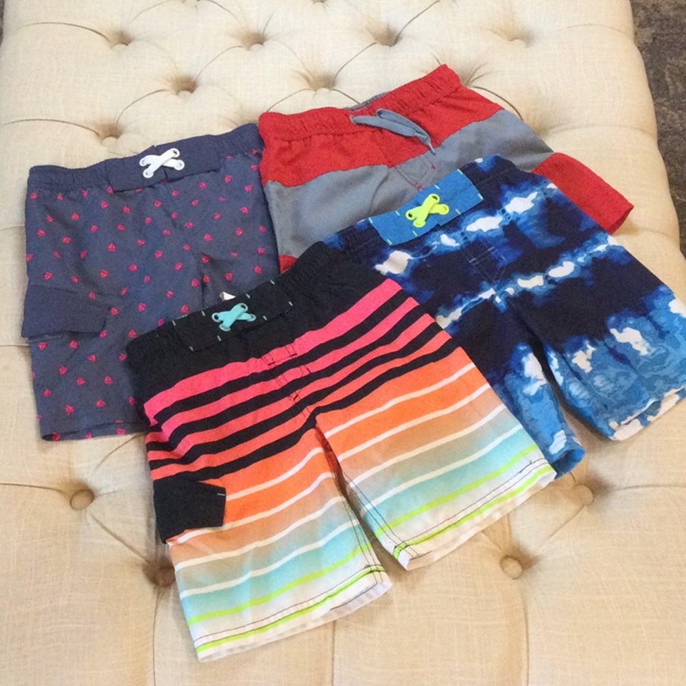 Lot of Boys Swim Trunks